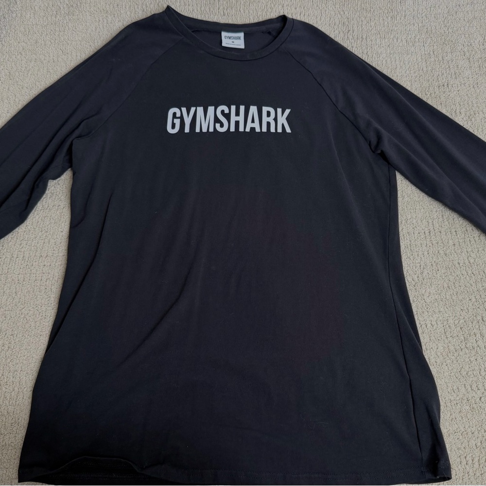 Gymshark Charcoal Long Sleeve Tee